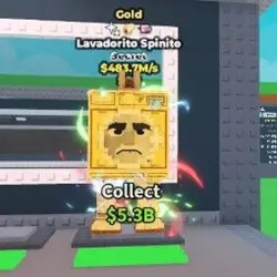 Gold Lavadorito Spinito 483.7M s (Секретный персонаж)
