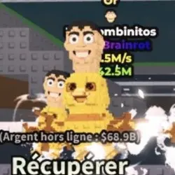 Gold Los Bombinitos with rare Skibidi trait - 1.5M s (Brainrot God персонаж)