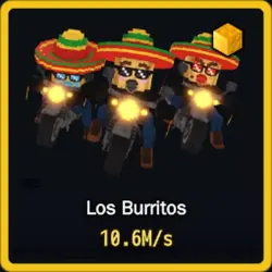 Gold Los Burritos 10.6M s (Секретный персонаж)