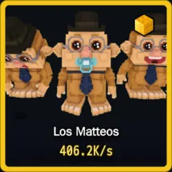 Gold Los Matteos 406.2K s (Секретный персонаж)