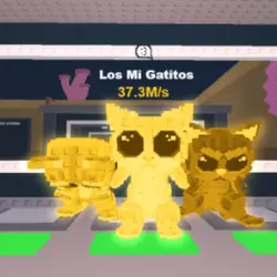 Gold Los Mi Gatitos 37.3M s :3 #NP7 (Секретный персонаж)
