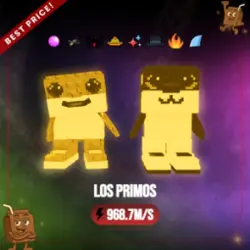 Gold Los Primos 968.7M s (Секретный персонаж)