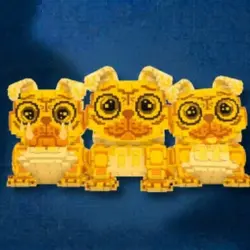 Gold Los Puggies 1.5 B s Quick (Секретный персонаж)