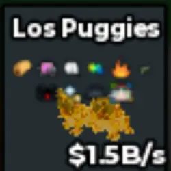 Gold Los Puggies 1.5B s nexs (Секретный персонаж)