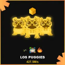 Gold Los Puggies 427.5M s (Секретный персонаж)