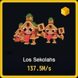 Gold Los Sekolahs 137.5M s (Секретный персонаж)