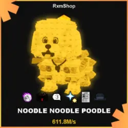 Gold Noodle Noodle Poodle 611.8M s (Секретный персонаж)