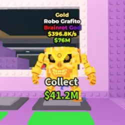 Gold Robo Grafito 396.8 K s (Brainrot God персонаж)