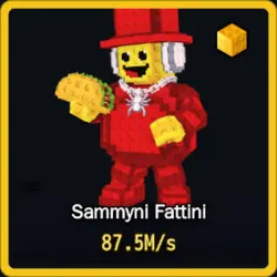 Gold Sammyni Fattini 87.5M s (Секретный персонаж)