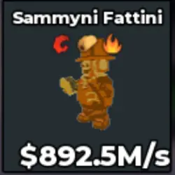 Gold Sammyni Fattini 892.5M s zonn (Секретный персонаж)