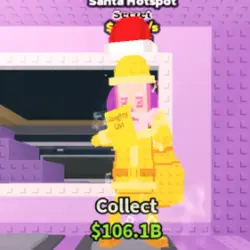 Gold Santa Hotspot 21.4 M s (2 Traits) (NO Taco Trait) (Секретный персонаж)