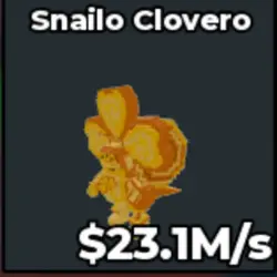 Gold Snailo Clovero 23.1 M s - Quick (Секретный персонаж)