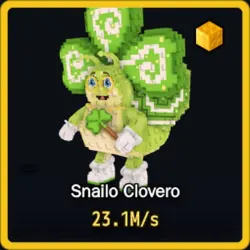 Gold Snailo Clovero 23.1M s (Секретный персонаж)