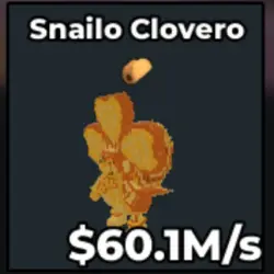 Gold Snailo Clovero 60.1 M s (Секретный персонаж)