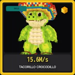 Gold Tacorillo Crocodillo 15.6M s (Секретный персонаж)