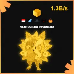 Gold Ventoliero Pavonero 1.3B s #Key (Секретный персонаж)