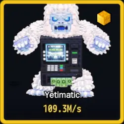 Gold Yetimatic 109.3M s (Секретный персонаж)