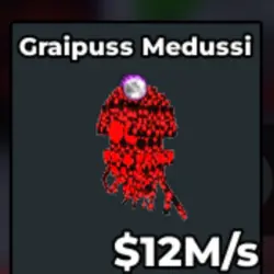 Graipuss Medussi - Cursed - $12M s (Секретный персонаж)
