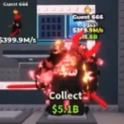 Guest 666 [399.9M s] + Fire Trait For Los Hacker Crafting (Секретный персонаж)