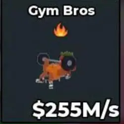 Gym Bros 255 M s - Quick (Секретный персонаж)