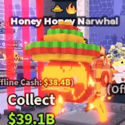 Honey Honey Narwhal Lava 14.2 M s (Секретный персонаж)