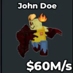 JOHN DOE 60 M s ! SECRET V208 (Секретный персонаж)