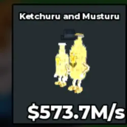 Ketchuru and Musturu $573.7M s (Секретный персонаж)