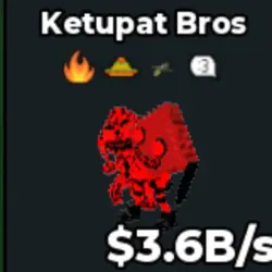 Ketupat Bros 3.6B s (Секретный персонаж)
