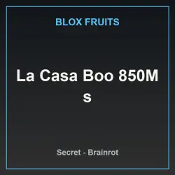 La Casa Boo 850M s (Секретный персонаж)