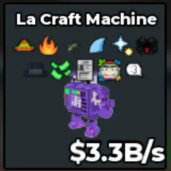 LA CRAFT MACHINE 3.3B (Секретный персонаж)