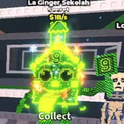 La Ginger Sekolah 1B s RADIOACTIVE 1 TRAIT (Секретный персонаж)