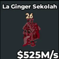 La Ginger Sekolah 525M s Secret (Секретный персонаж)