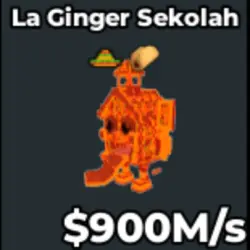 La Ginger Sekolah 900M s LAVA AND V300 (Секретный персонаж)
