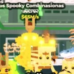 La Spooky Combinasionas Gold Mutation 65M s Secret (K01) (Секретный персонаж)