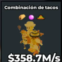 La Taco Combinasion 358.7M s Secret Gold V222 (Секретный персонаж)