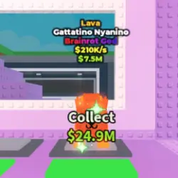 Lava Gattatino Nyanino 210 K s (Brainrot God персонаж)