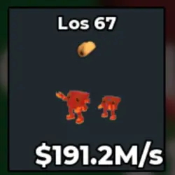 Lava Los 67 191.2 M s (Секретный персонаж)