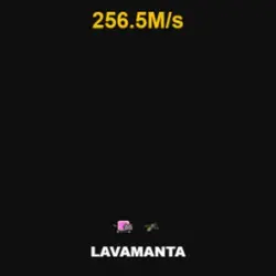 Lavamanta 256.5M s (Секретный персонаж)