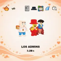 Los Admins 3.2B s (Секретный персонаж)