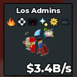 Los Admins 3.4B s (Секретный персонаж)