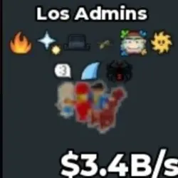Los Admins 3.4B s + 9 GOOD TRAIT dian (Секретный персонаж)