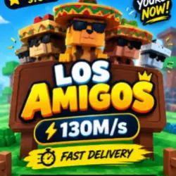 Los Amigos 130M s - 15 Minutes Stock - Grab Yours NOW (Секретный персонаж)