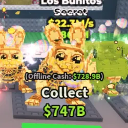 Los Bunitos - Gold $22.3M S (Секретный персонаж)