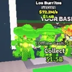 Los Burritos 72.20 M S Radioactive (Секретный персонаж)