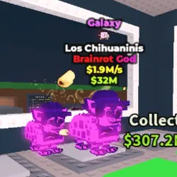 Los Chihuaninis Galaxy 1.9M s - God Galaxy (Brainrot God персонаж)
