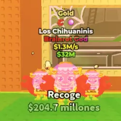 Los Chihuaninis Gold 1.3M s - God Gold (Brainrot God персонаж)