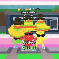 LOS CHILLIS 1.6 M s ! SECRET PE (Секретный персонаж)