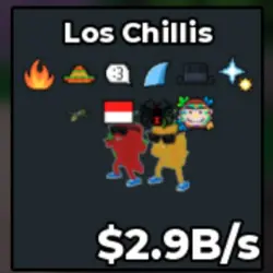 Los Chillis 2.9 B s (Секретный персонаж)