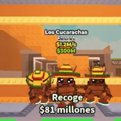 Los Cucarachas 1.2M s - Secret (Секретный персонаж)