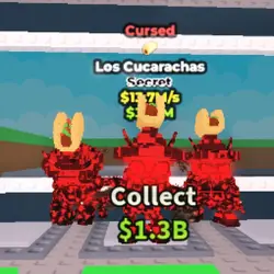 Los Cucarachas Cursed 13,7M s - Secret Cursed (Секретный персонаж)